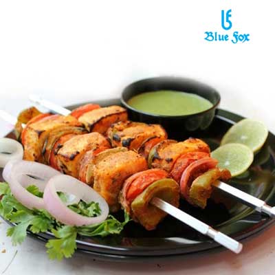 "Veg Paneer Tikka  - (1 plate) (Veg)(Blue Fox) - Click here to View more details about this Product